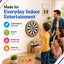 2-in-1 Magnetic Dart Board with Chess Game