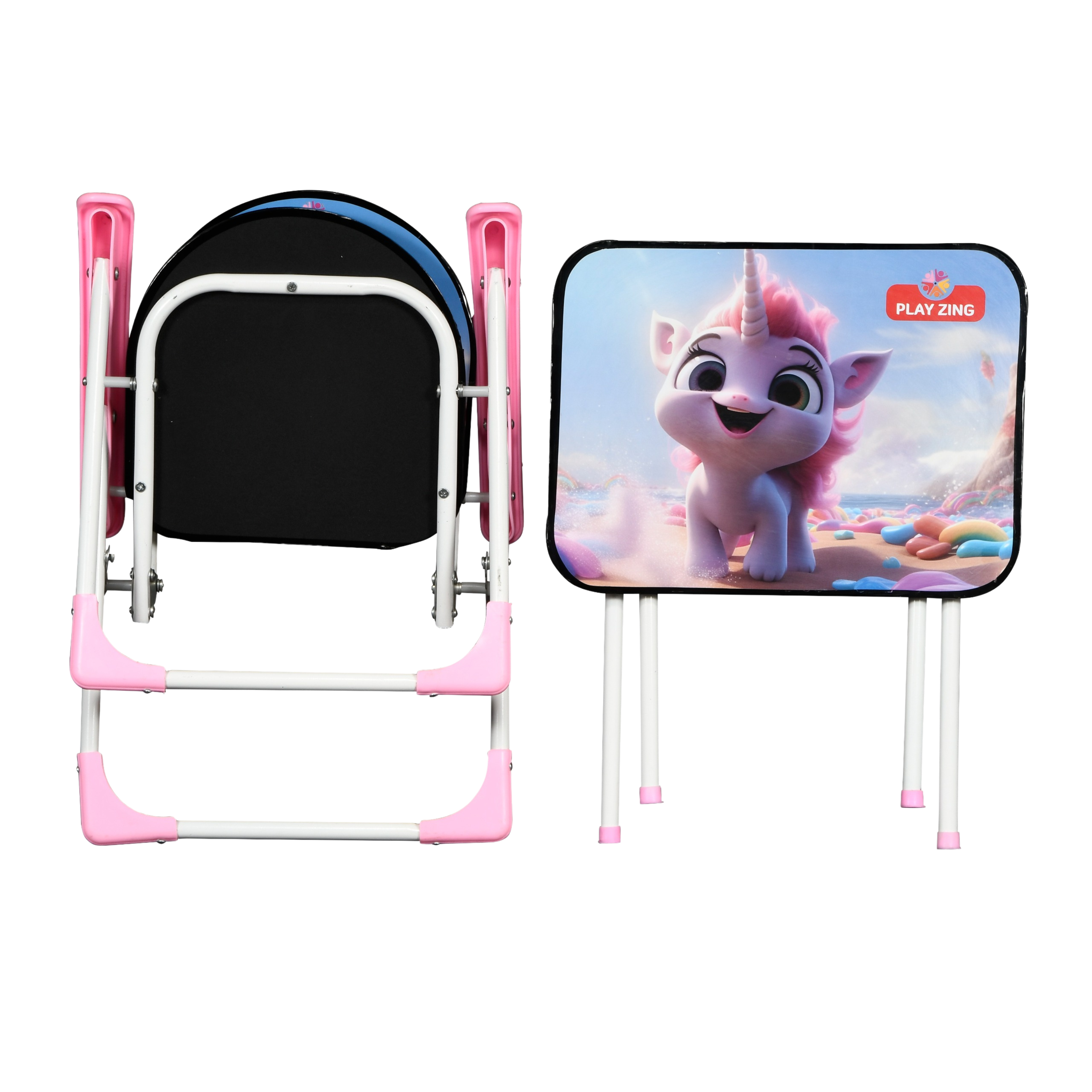 Deluxe Kids Folding Study Chair & Table Set Secondary image