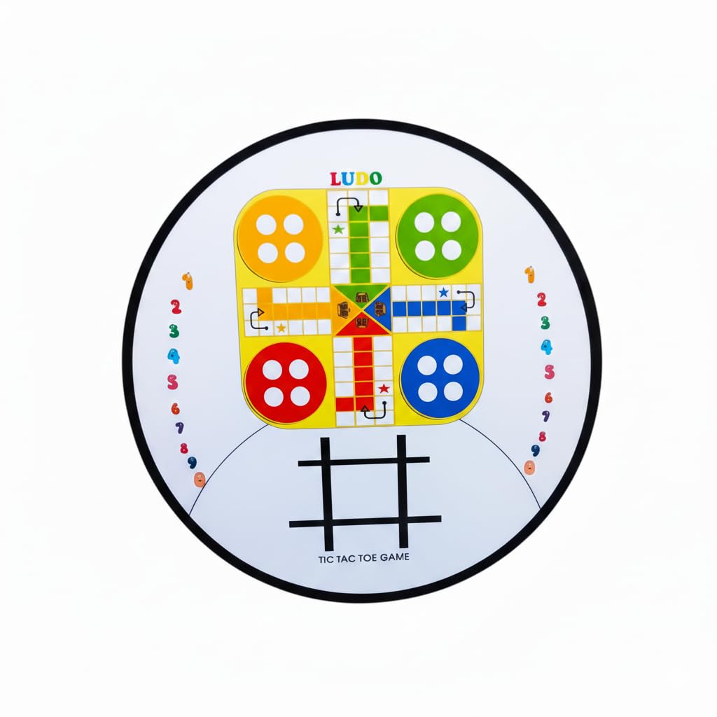 3-in-1 Magnetic Dart Board Indoor Game SetSub