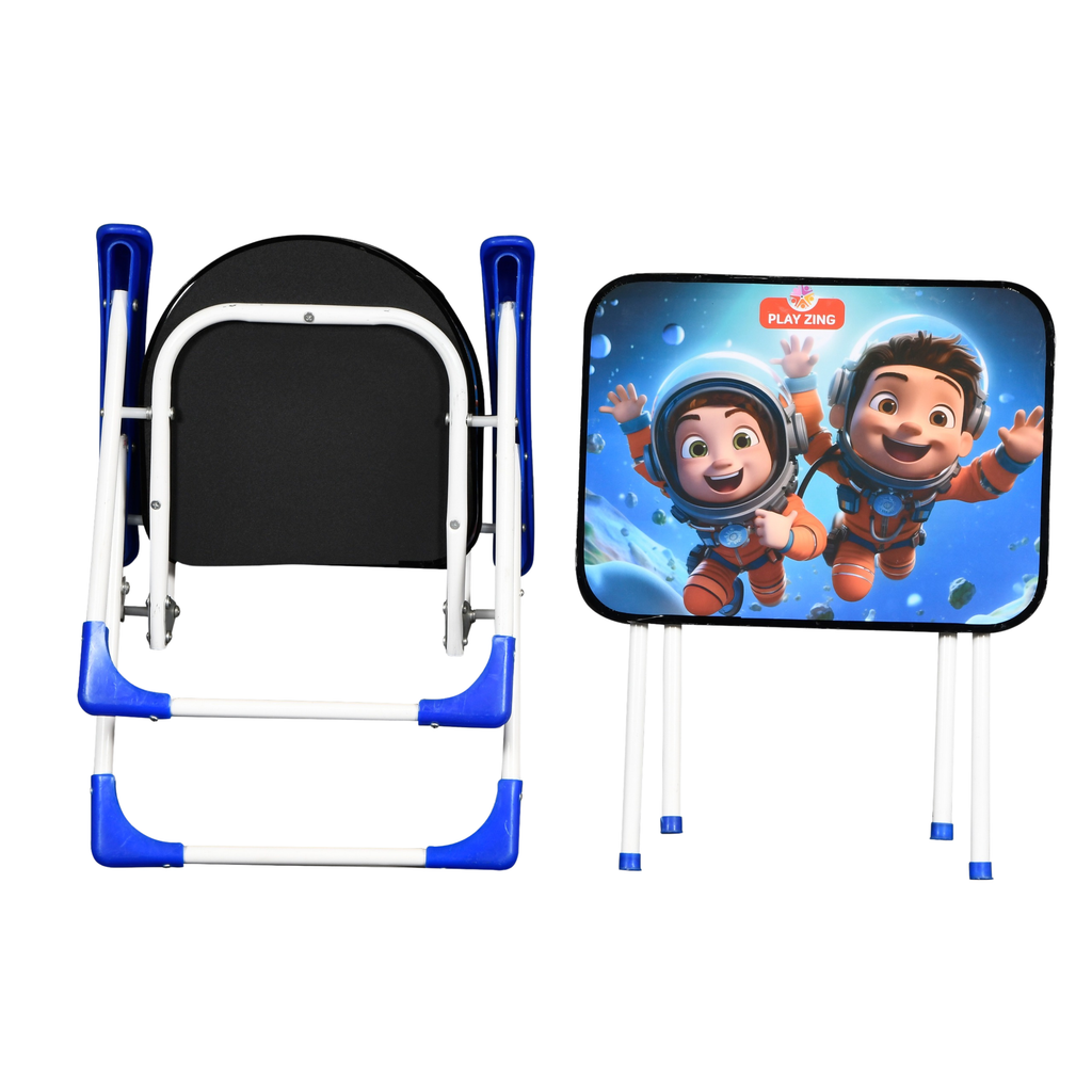 Deluxe Kids Folding Study Chair & Table Set