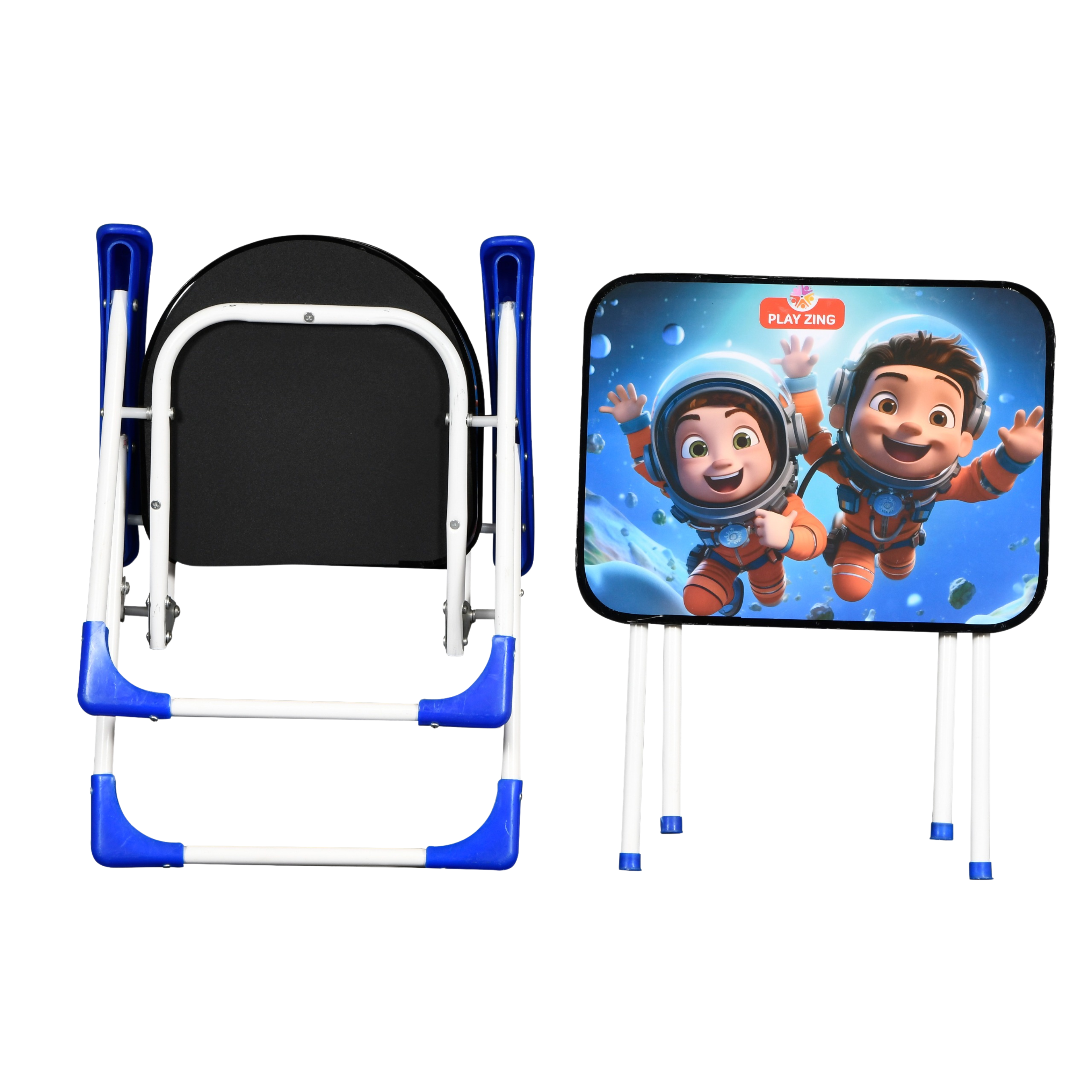 Deluxe Kids Folding Study Chair & Table Set