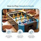 3-in-1 Foosball Table Indoor Game Set
