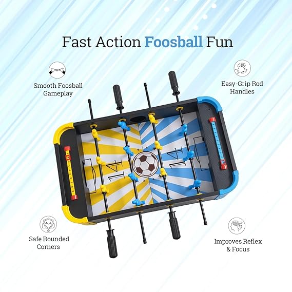 3-in-1 Foosball Table Indoor Game Set