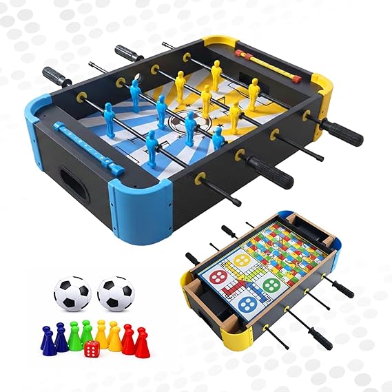3-in-1 Foosball Table Indoor Game Set