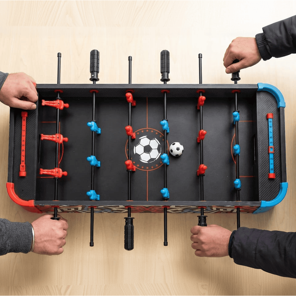 3-in-1 Soccer Foosball Table Indoor Game Set