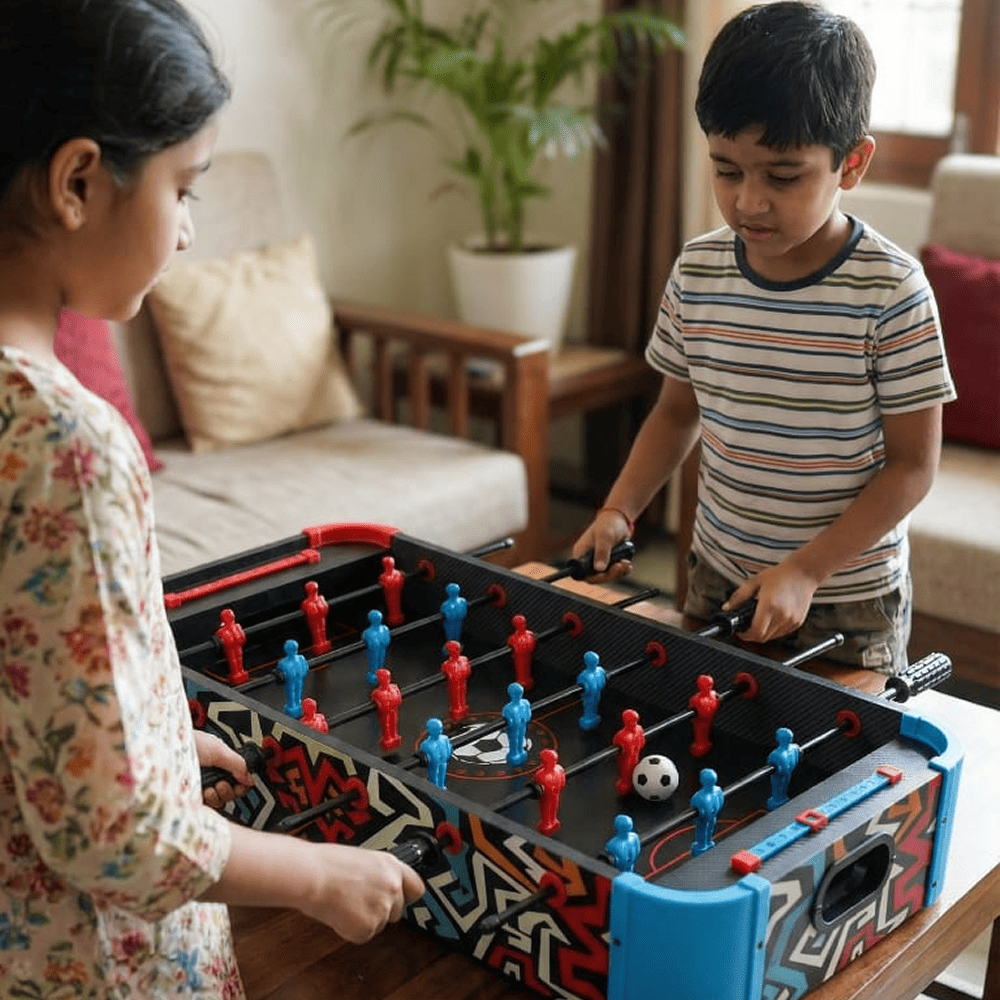 3-in-1 Soccer Foosball Table Indoor Game Set