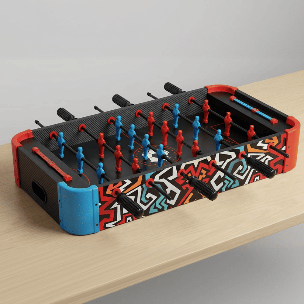 3-in-1 Soccer Foosball Table Indoor Game Set