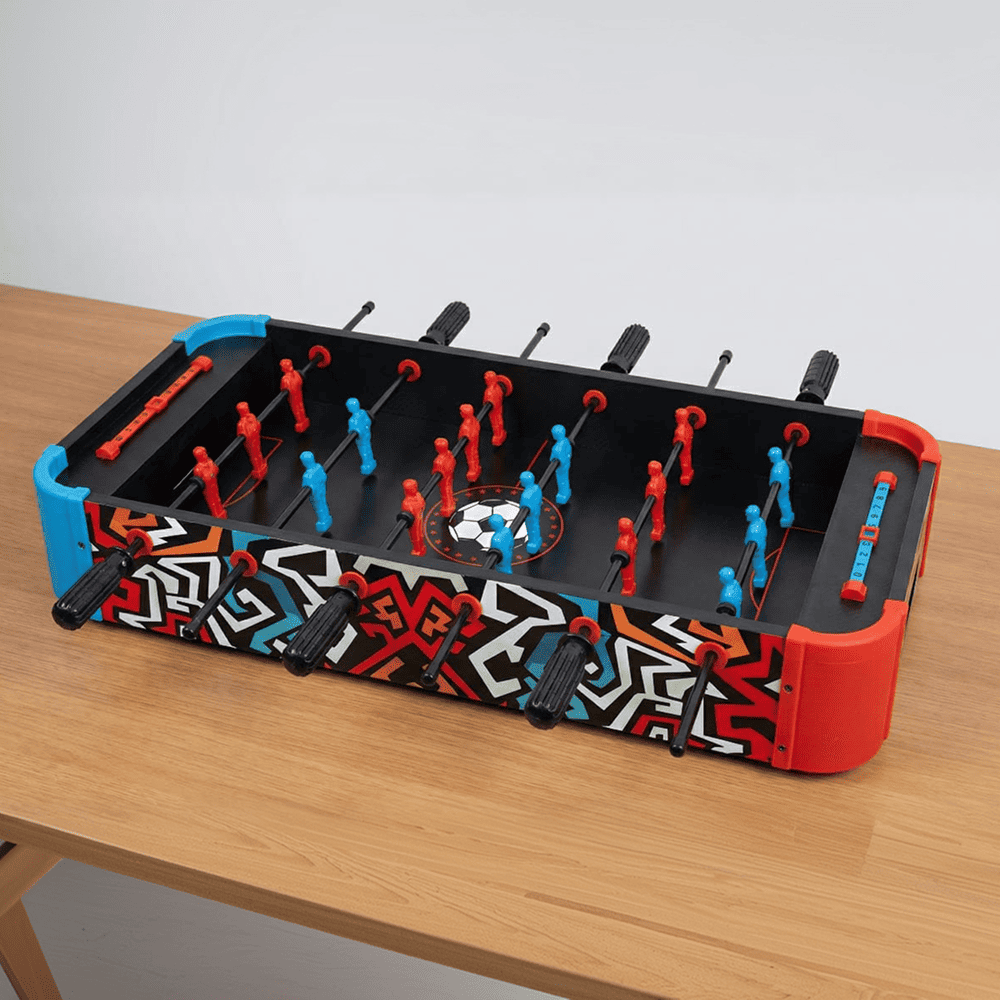 3-in-1 Soccer Foosball Table Indoor Game Set