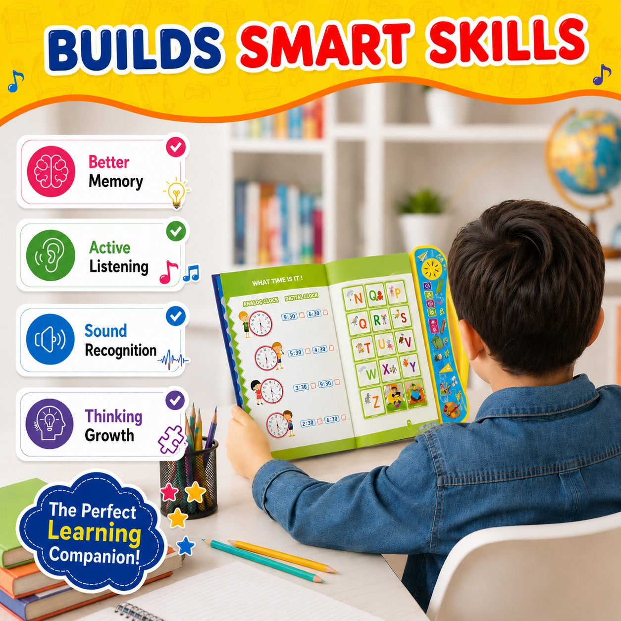 Interactive Musical English Learning Book for Kids Secondary image