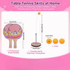 Deluxe Ping Pong Training Set for Kids & Beginners