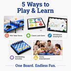 5-in-1 Table Tennis for Kids