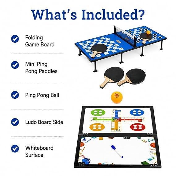 5-in-1 Table Tennis for Kids